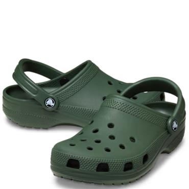 CROCS WOMENS CLASSIC CLOG - FIELD GREEN